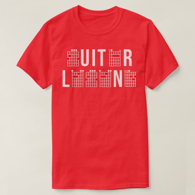 Guitar Legend chords saying for guitarist with gui T Shirt (Design framsida)