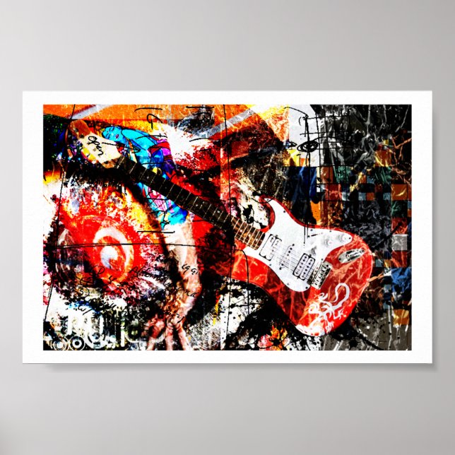 Guitar Lesson Poster (Framsidan)