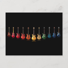 Guitar Lineup Vykort