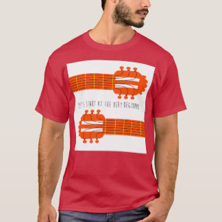 Guitar ljud of Music T Shirt