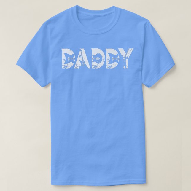Guitar Lover Guitarist Daddy Funny Music Fathers D T Shirt (Design framsida)