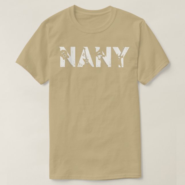 Guitar Lover Guitarist Nanny Funny Music Mothers D T Shirt (Design framsida)