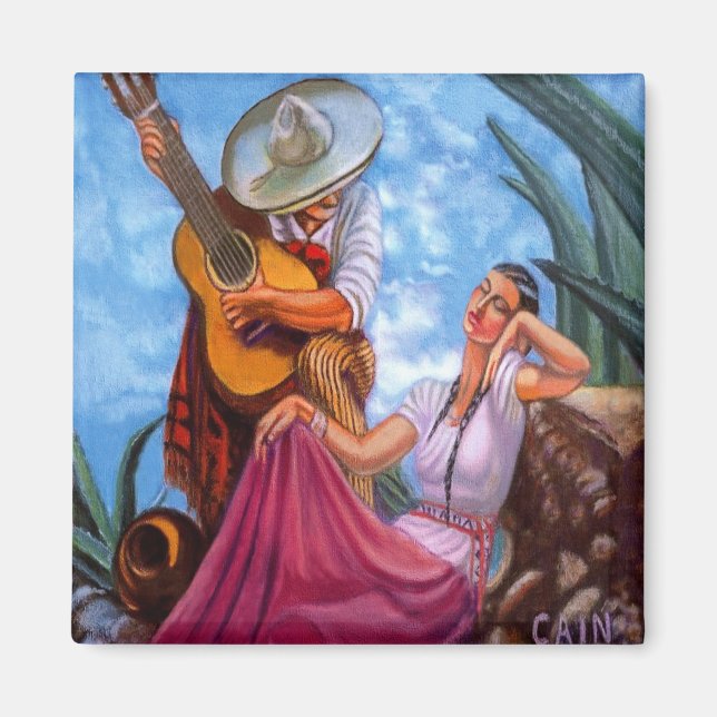 GUITAR MAN MAGNET (Framsidan)
