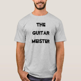 Guitar Meister Musical Instrument Funny Tee