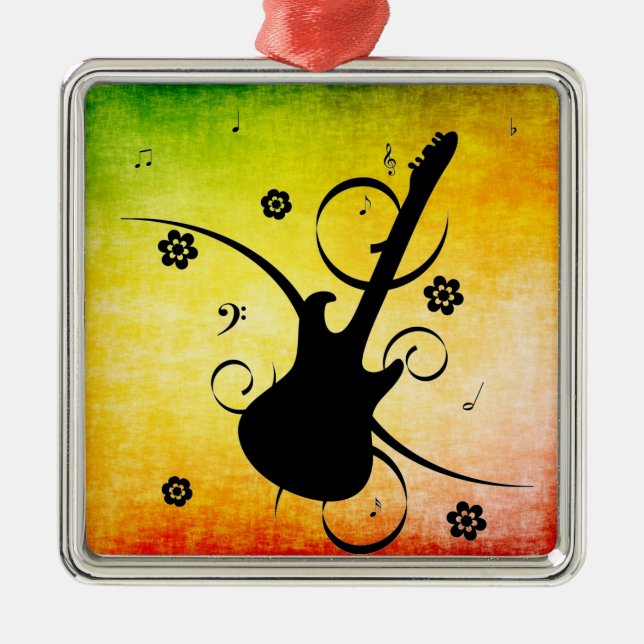 Guitar Metall Ornament (Framsidan)