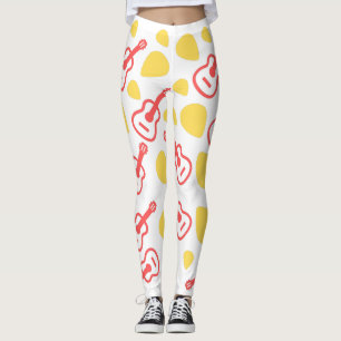 Guitar Mönster Leggings