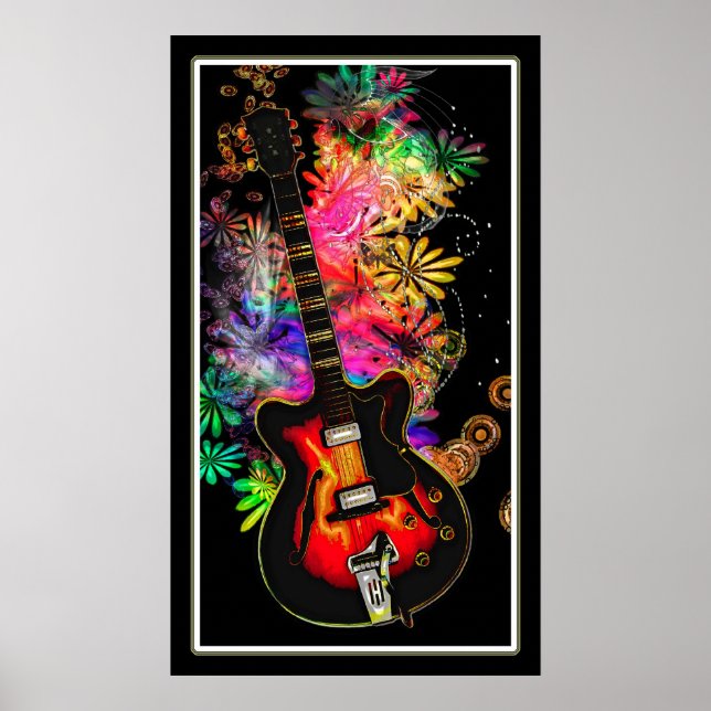 Guitar Moods Poster (Framsidan)