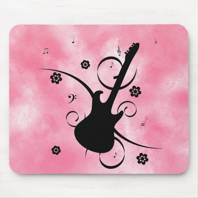 Guitar Mouse Pad Musmatta (Framsidan)