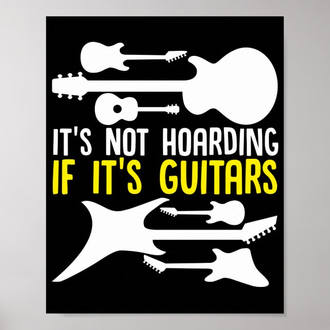 Guitar Music Älskare är inte hovvakt om den Poster (Framsidan)