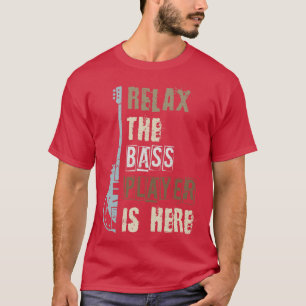 Guitar Music Älskare Bassistance Bass Guitar T Shirt