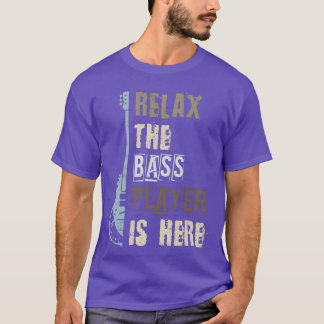 Guitar Music Älskare Bassistance Bass Guitar T Shirt