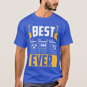 Guitar Music Älskare Best Pappa någonsin T Shirt