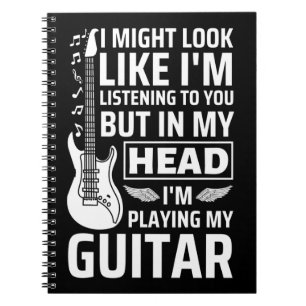 Guitar Music Anteckningsbok