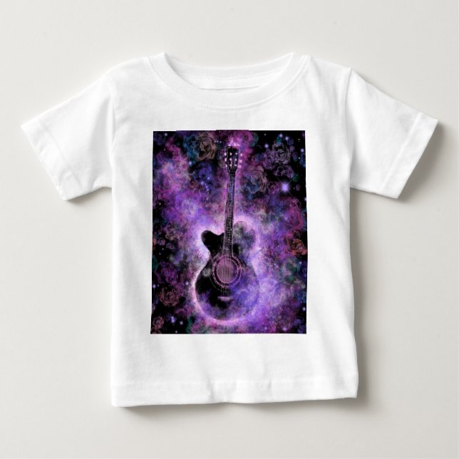 Guitar Music Baby T-Shirt (Framsida)