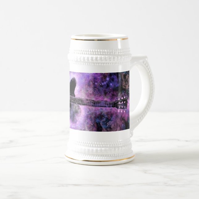 Guitar Music Beer Stein Sejdel (Framsida höger)