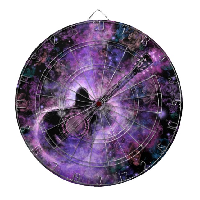 Guitar Music Dart Board Darttavla (Framsidan)
