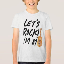 Guitar Music Födelsedagsfest T-shirt