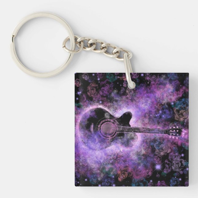Guitar Music Keychain (Framsidan)