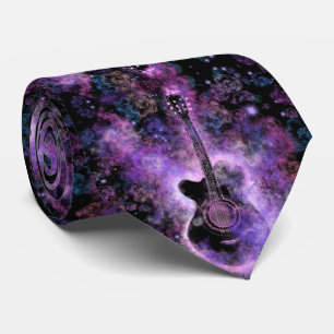 Guitar Music Neck Tie Slips