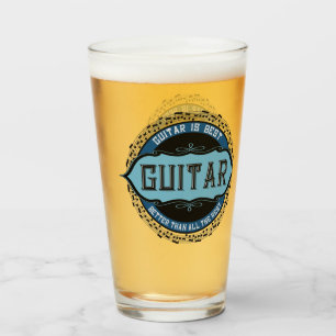 Guitar Music Note-cirkel Glaskopp