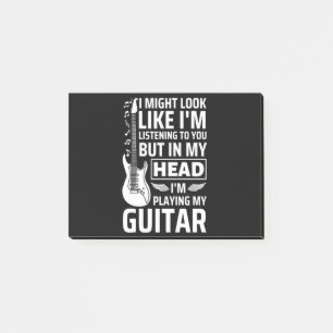 Guitar Music Post-it Block