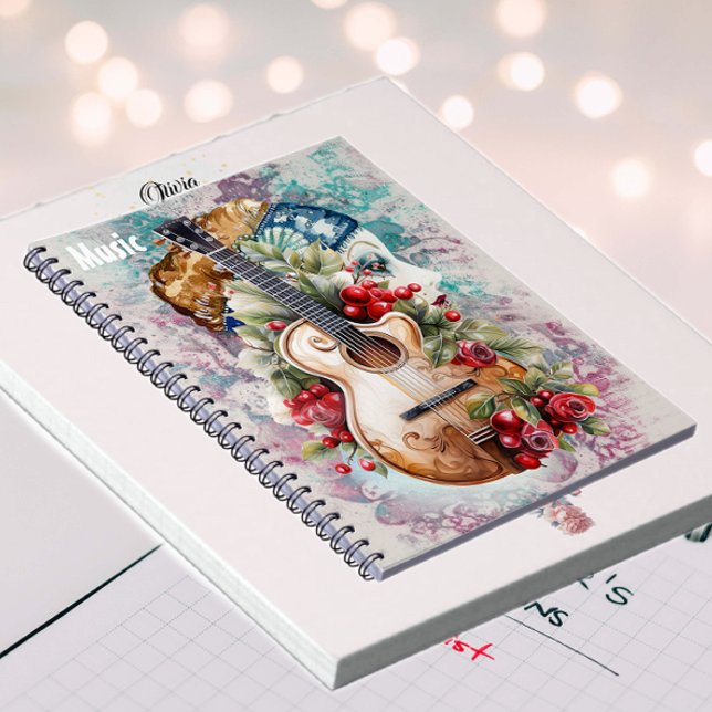 Guitar Music Spirit Anteckningsbok (Skapare uppladdad)