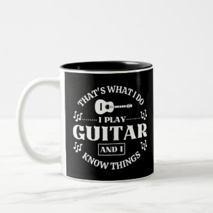 Guitar Music Två-Tonad Mugg