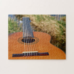 Guitar / Musical Instrument Photo Puzzle Pussel