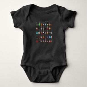 Guitar Musical Instrument Rock and roll T Shirt