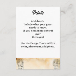 Guitar Musik noter Flowers Tilläggskort