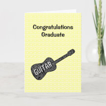 Guitar Musik noter Text Studenten-kort