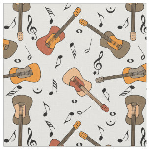 Guitar Musik noter Tyg