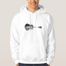 Guitar Natur träd Hoodie