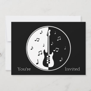 Guitar Night Inbjudningar