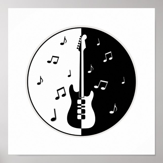 Guitar Night Poster (Framsidan)