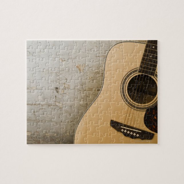 Guitar och Bricks Pussel (Horisontell)