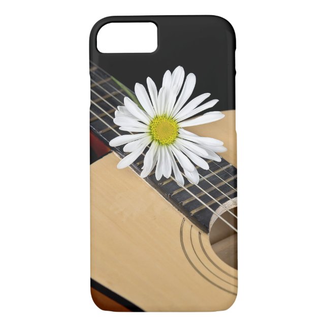 Guitar och Daisy Case-Mate iPhone Skal (Baksida)