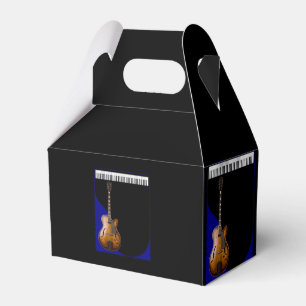 Guitar- och Pianobakgrund Presentaskar