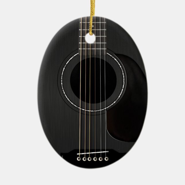 Guitar Ornament Black (Framsidan)