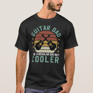 Guitar Pappa som ett vanligt Pappa men kolergift T Shirt