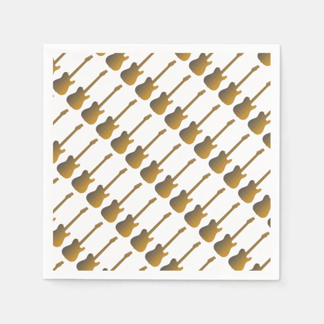 Guitar Pappersservett (Framsidan)