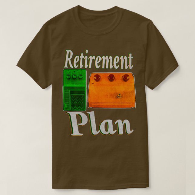 Guitar pedal retirement plan guitar pedals Klon ts T Shirt (Design framsida)