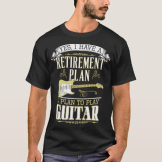 Guitar Pension-planen T Shirt