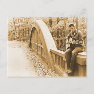 Guitar Pickin' på vykortet för bryggan Vykort