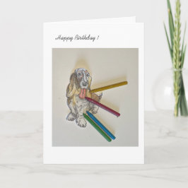 Guitar Player Grattis på födelsedagen Kort