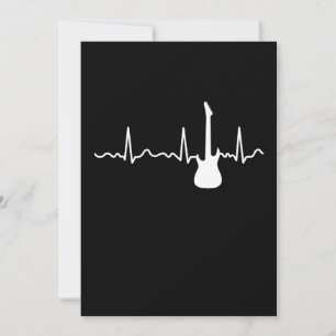 Guitar Player Heartslag Musician Guitarist G Tack Kort