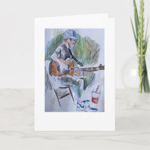 Guitar Player-kort Kort