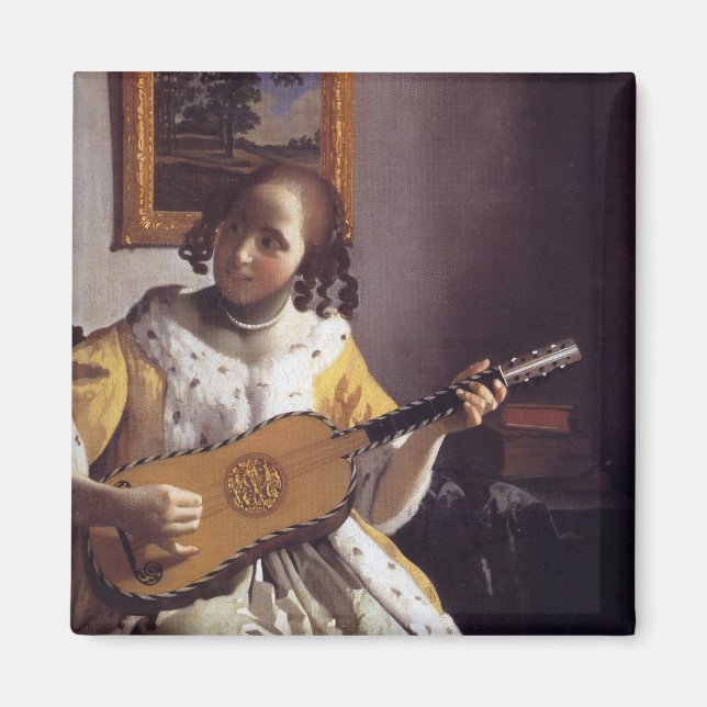 Guitar Player Magnet (Framsidan)