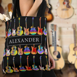 Guitar Player Namn Guitarist Music Tygkasse