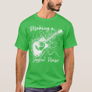 Guitar Player Skapar ett Glatt ljud T Shirt